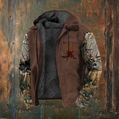 Veste-gilet zippée à capuche