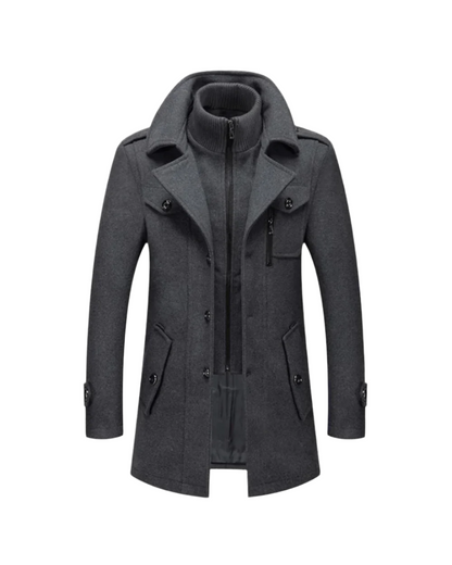 Giuseppe Manteau d'Hiver Chaud