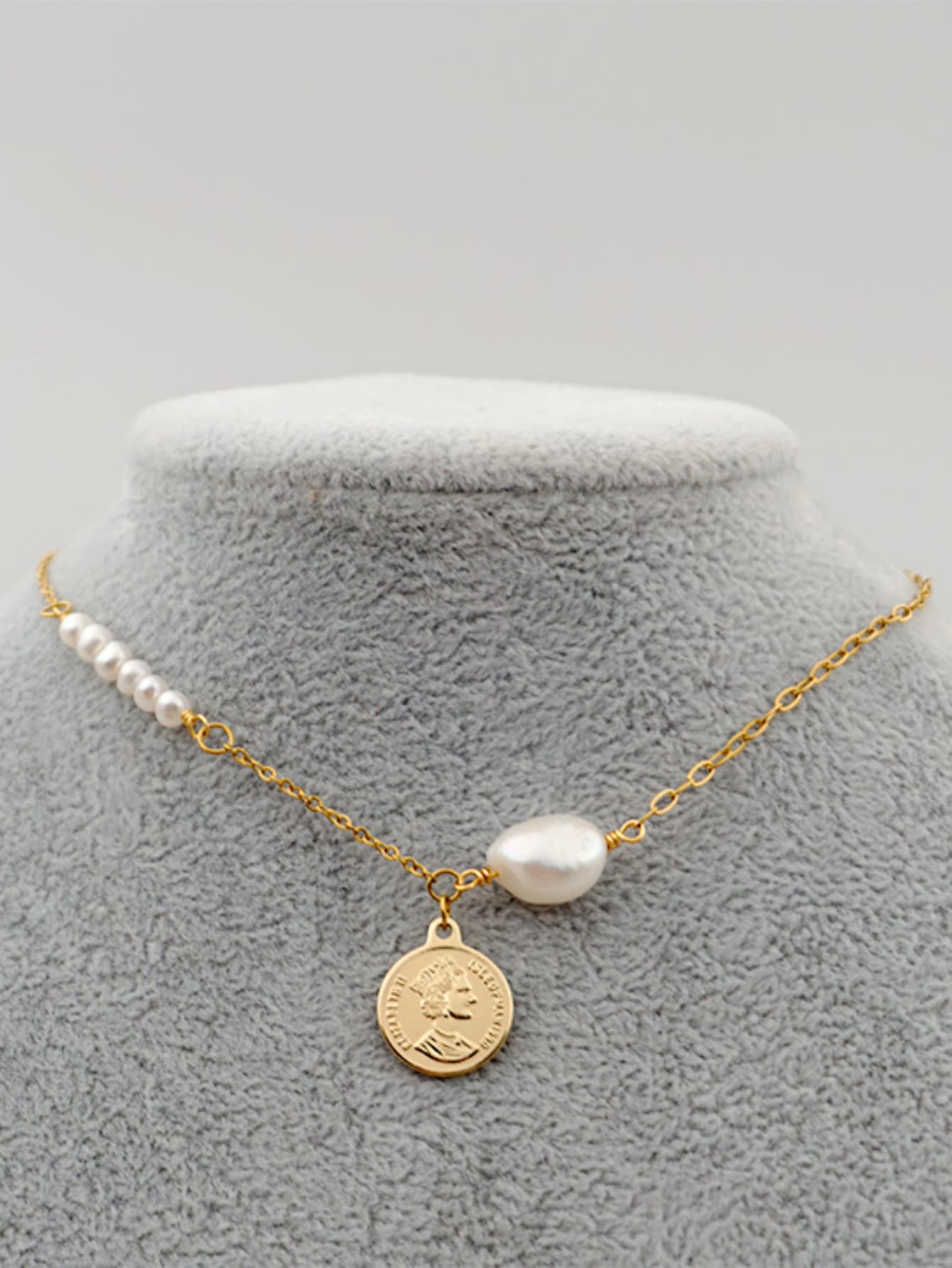 Collier chaîne rétro pour femme