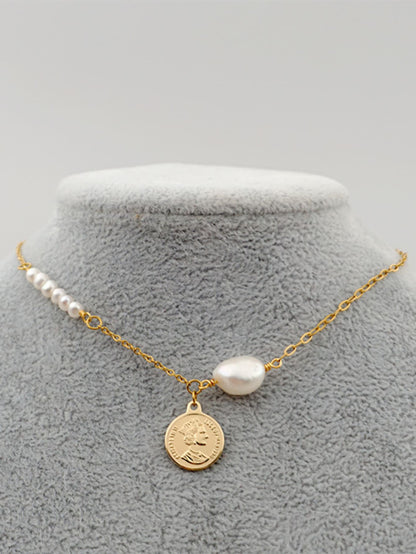 Collier chaîne rétro pour femme