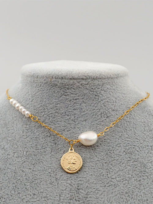 Collier chaîne rétro pour femme