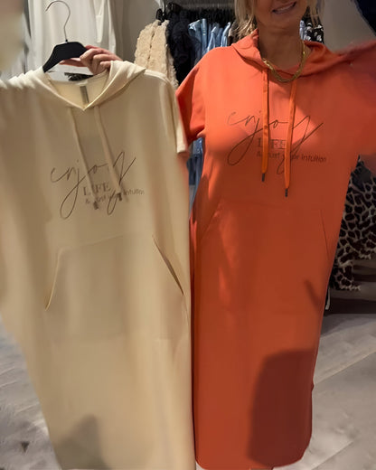 Saskia™ | Robe Hoodie Décontractée