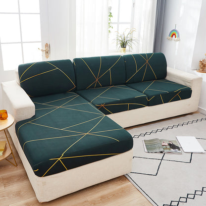 Housse de canapé imprimée antidérapante élastique