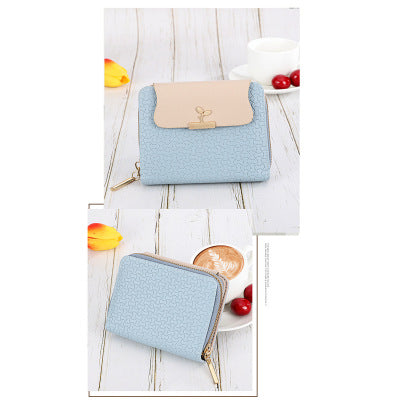 Petit portefeuille original femme