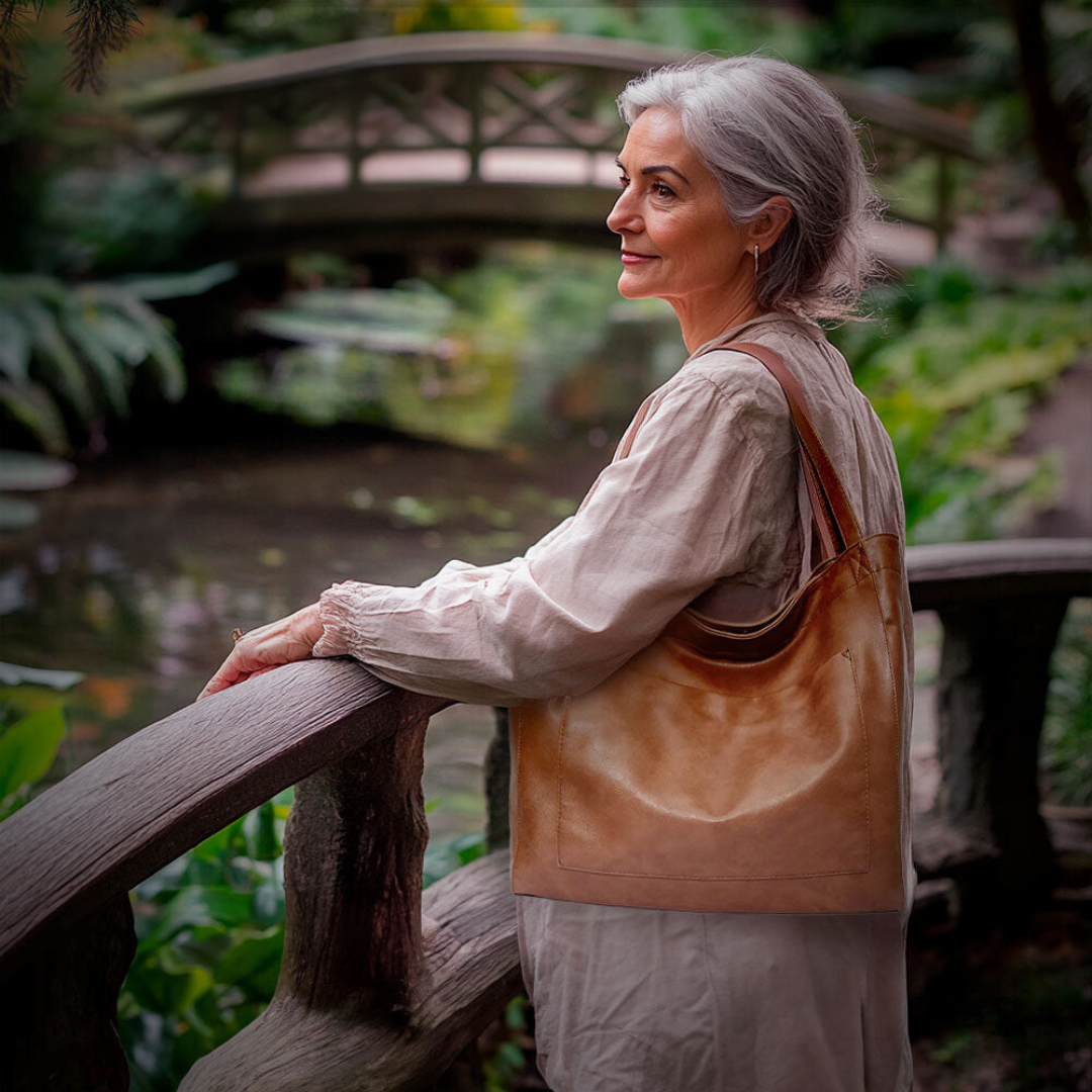 Ringelblume | Squisita Sac à Bandoulière de Luxe en Matériau Doux