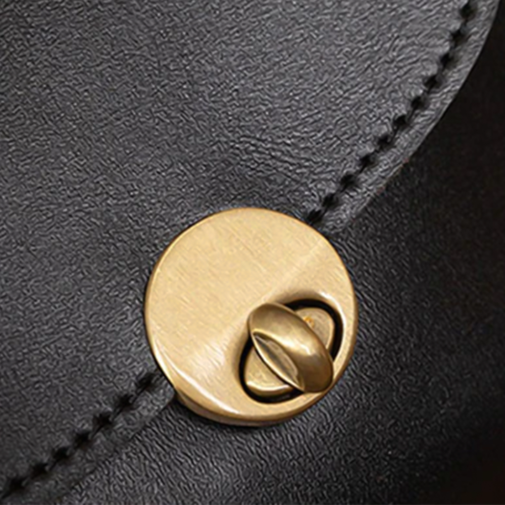 Sac Vintage à Fermeture à Baiser - Essentiel Rétro Chic