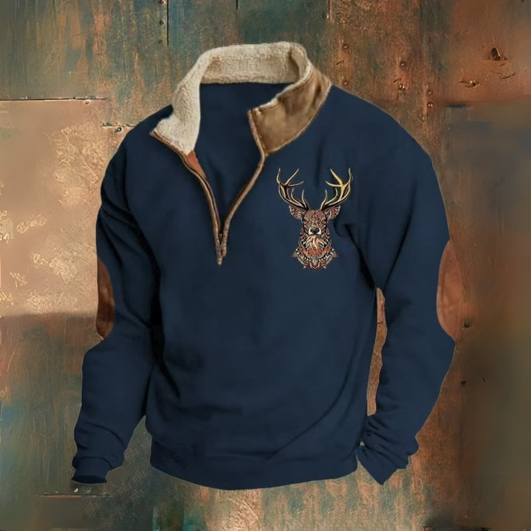 Laurent | Pull à quart de zip