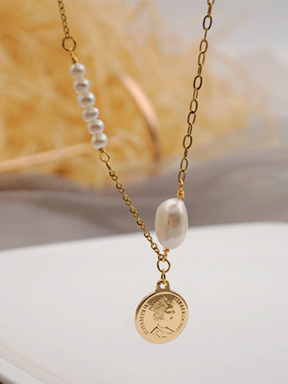 Collier chaîne rétro pour femme