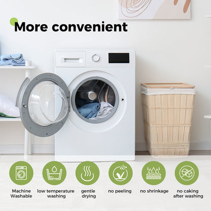 Protège-matelas, surmatelas épais garni de fibres de bambou et de viscose