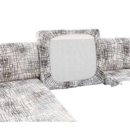 Housse de canapé imprimée antidérapante élastique