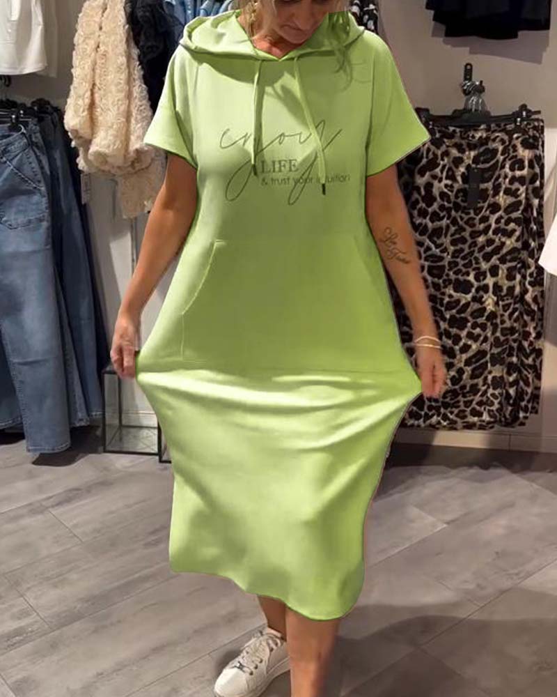 Saskia™ | Robe Hoodie Décontractée