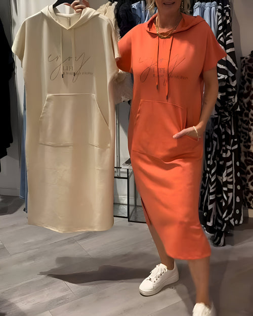 Saskia™ | Robe Hoodie Décontractée
