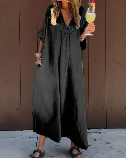 SAENE - ROBE CASUAL EN COTON