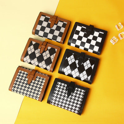 Portefeuille petit format original femme