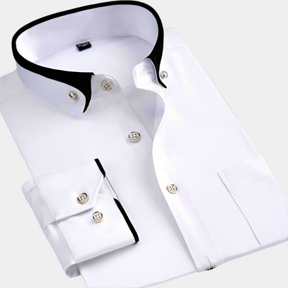 Don | Chemise Classique pour Hommes à Manches Longues