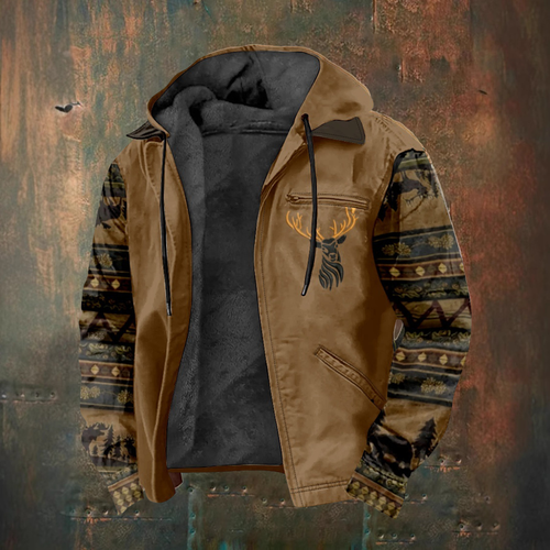 Veste-gilet zippée à capuche