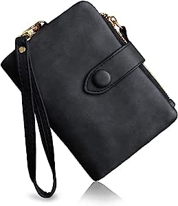 Petit portefeuille femme noir