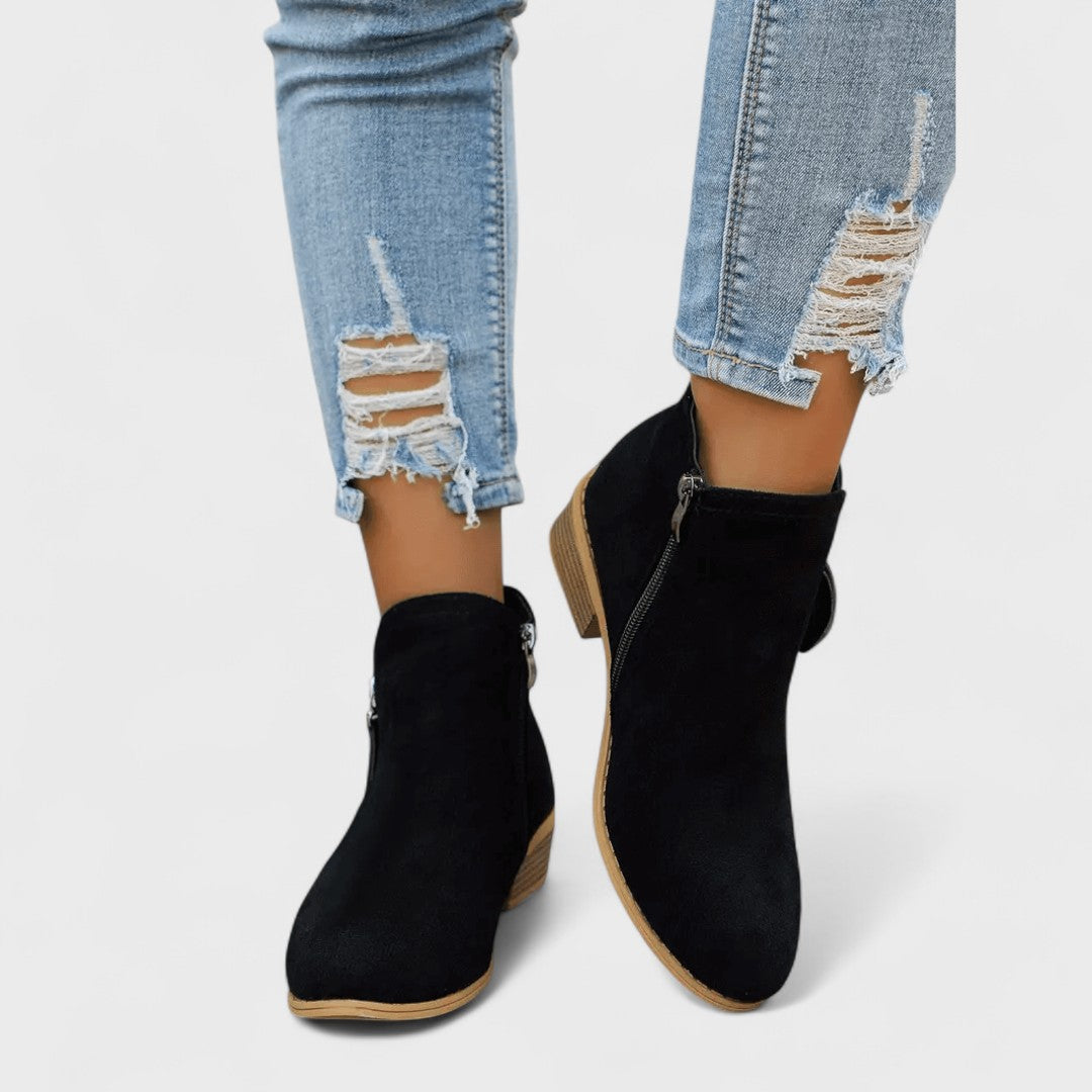 Fiora - Bottes vintage au style classique