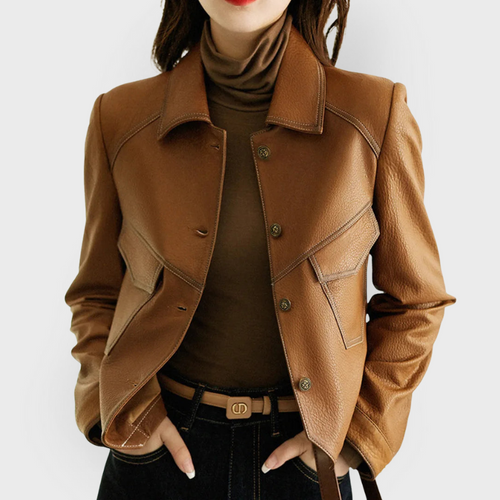 MP | Veste en cuir pour le printemps
