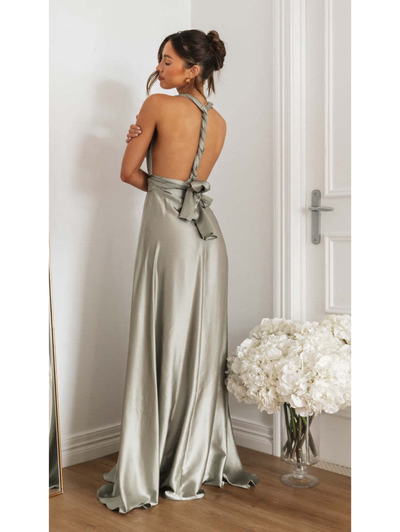 Robe longue modulable invitée de mariage