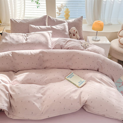 Drap-housse de couette, housse de couette, ensemble