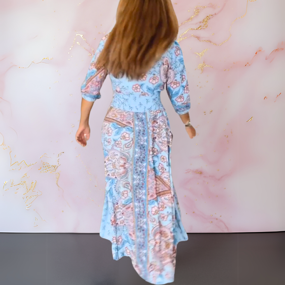 Marga™ | Robe d'été élégante à décolleté en V