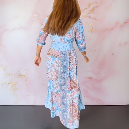 Marga™ | Robe d'été élégante à décolleté en V