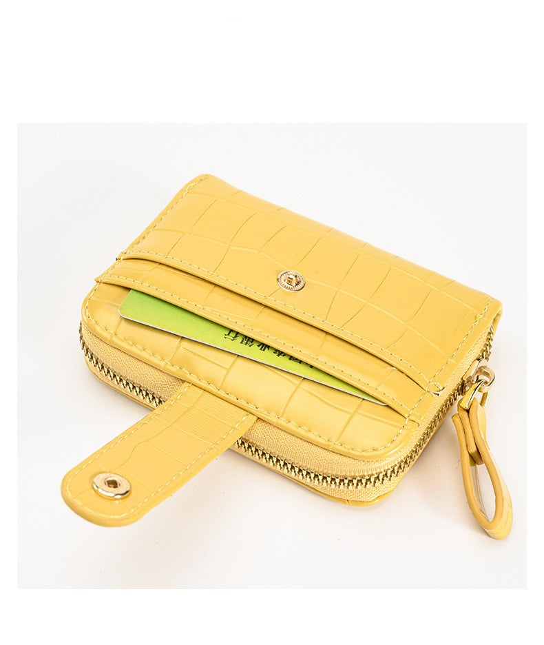 Petit portefeuille crocodile