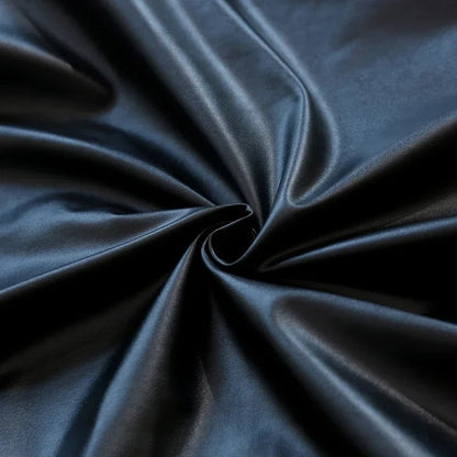 Housse de Chaise Apparence Cuir XL Noir