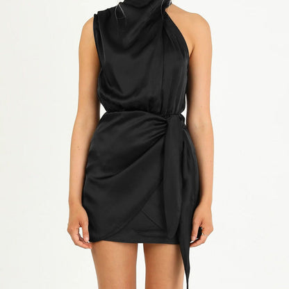 Robe hippie chic satin