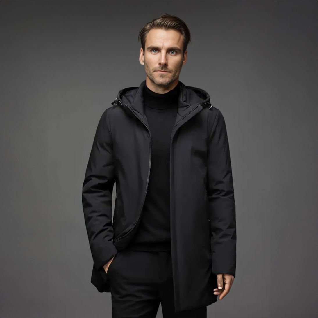 Carl | Manteau Long Ajusté