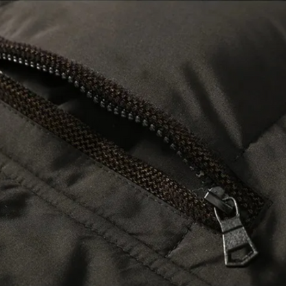 Veste d'hiver en fleece matelassée élégante