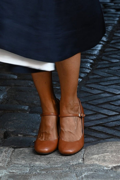 Bravina | Sandales quotidiennes à bride sur petit talon