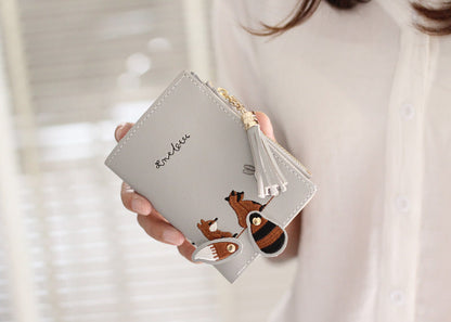 Petit portefeuille original pour femme