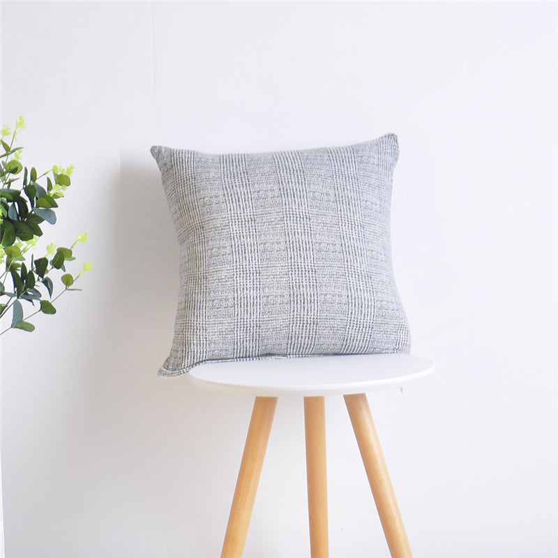 Housse de coussin élastique en spandex imprimée assortie à la taie d'oreiller