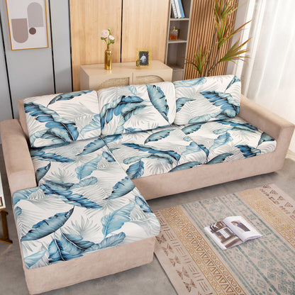 Housse de canapé imprimée antidérapante élastique