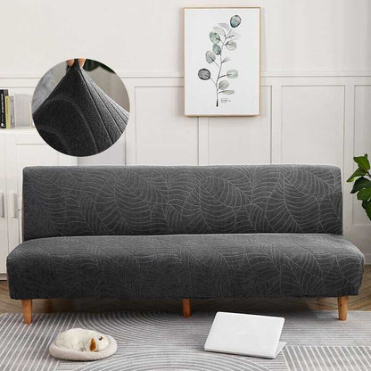 Housse pour canapé clic clac - Housse pour clic clac imperméable gris foncé