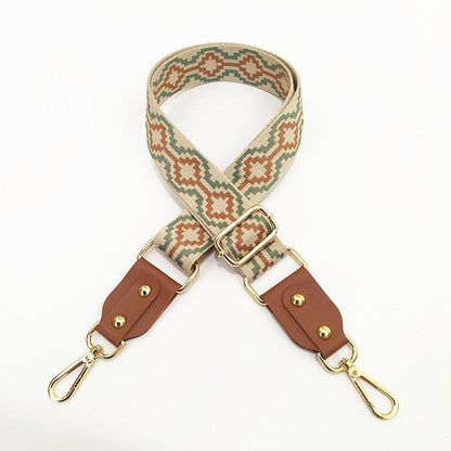 Bandoulières pour sacs - Motifs bohêmes