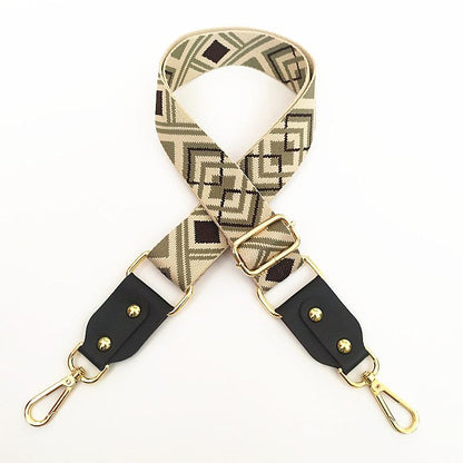 Bandoulières pour sacs - Motifs bohêmes