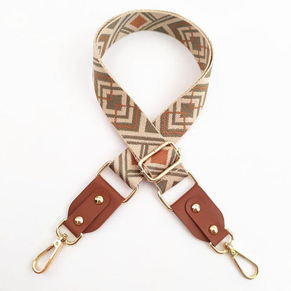 Bandoulières pour sacs - Motifs bohêmes