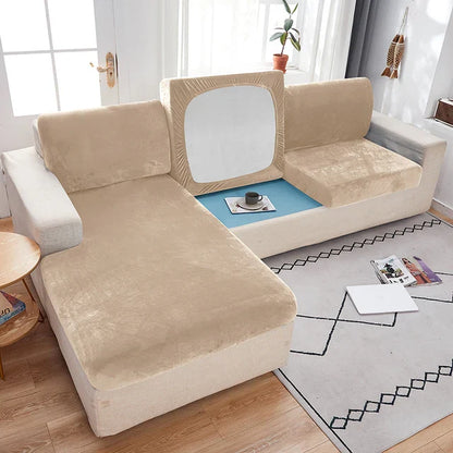 Housse Coussin Canapé Velours - Moderne