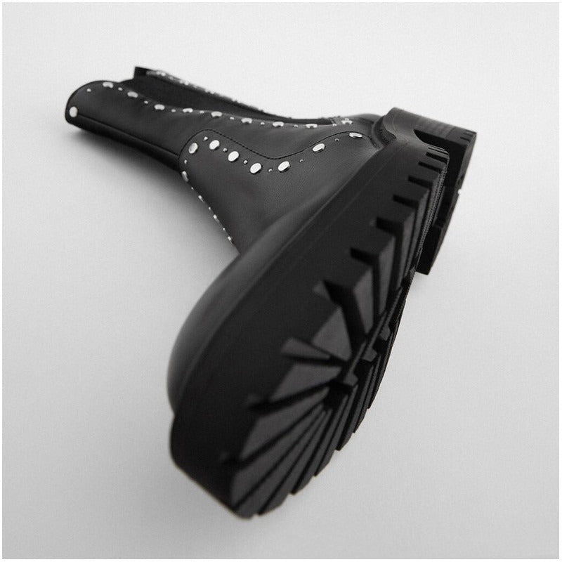 Bottines en cuir Caren