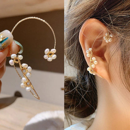 Boucles d'oreilles Flora sans perçage