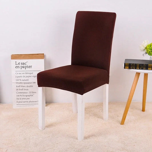 Housse de Chaise Brun