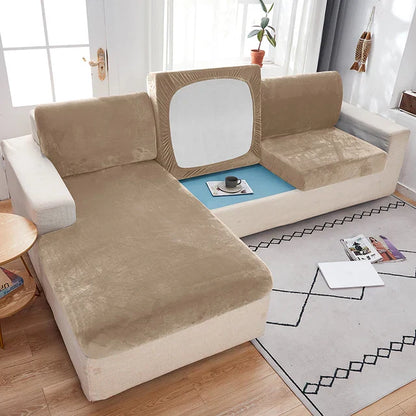 Housse Coussin Canapé Velours - Moderne