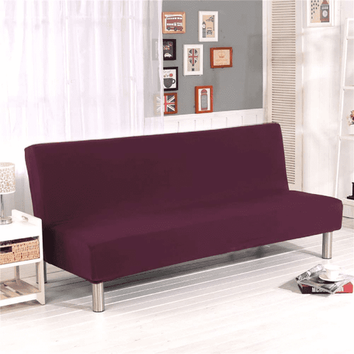 Housse Clic Clac Mauve Foncé - Extensible, Élégante et Moderne