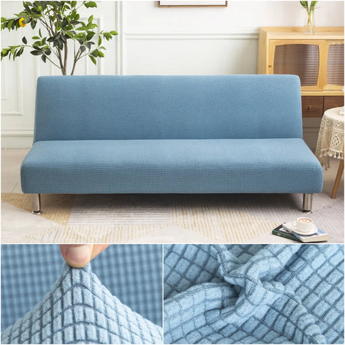 Housse de Clic Clac en Jacquard Bleu