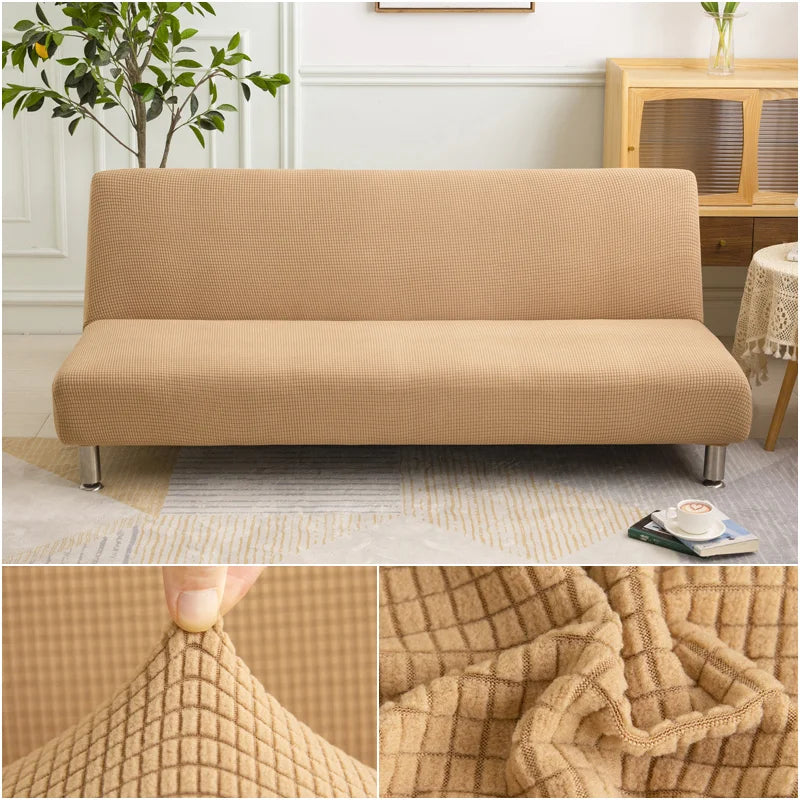 Housse de Clic Clac en Jacquard Camel
