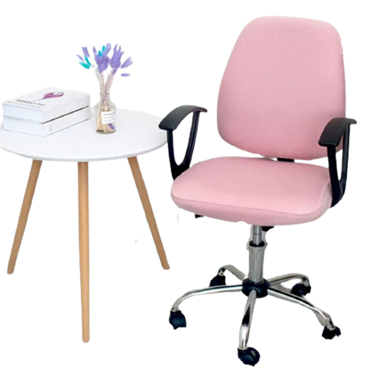 Housse de chaise de bureau <br> Rose