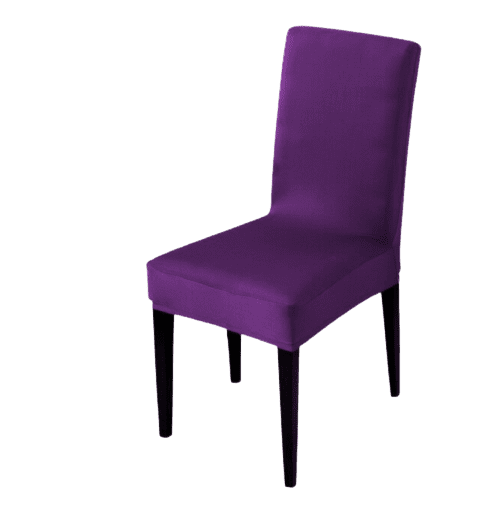 Housse de chaise <br> Violette